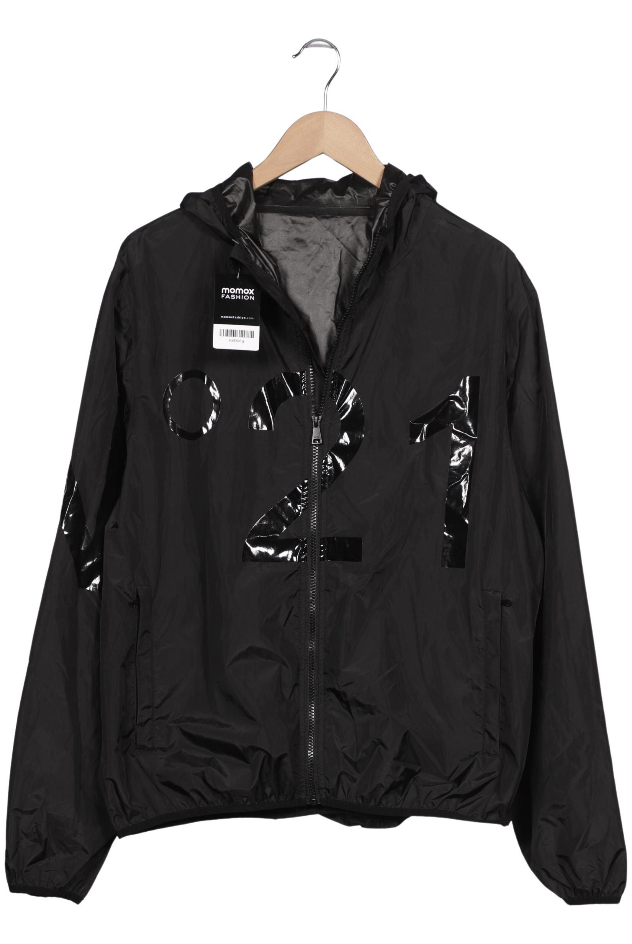 N°21 Jacket & Coat in L in Black: front