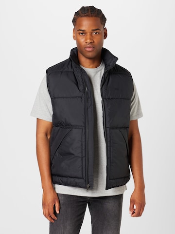 LEVI'S ® Bodywarmer 'Sunset Vest' in Zwart: voorkant