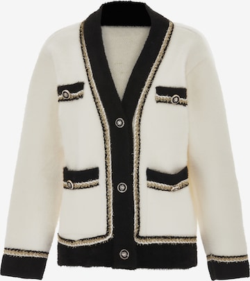 CHANI Knit cardigan in White: front