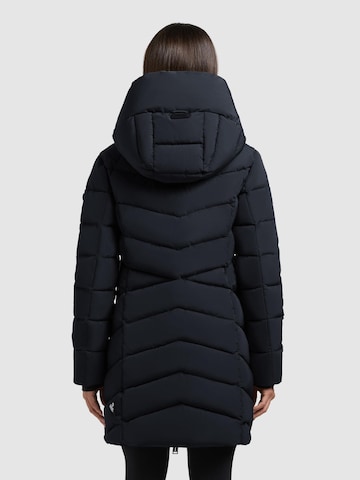khujo Wintermantel 'Dier' in Blau