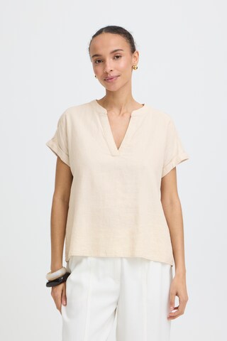 b.young - Blusa 'BYFalakka' em bege