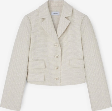 Veste mi-saison MOTIVI en blanc : devant