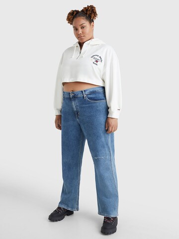 Tommy Jeans Curve Sweatshirt in Weiß