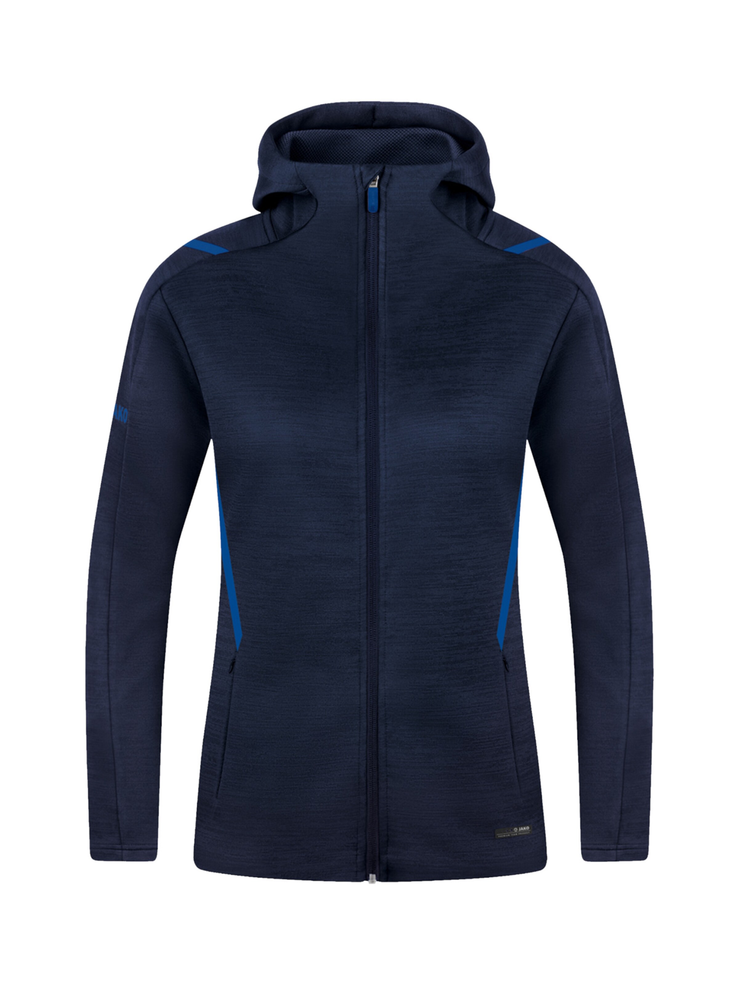 JAKO Sportjacke 'Challenge' in Blau: Vorderseite