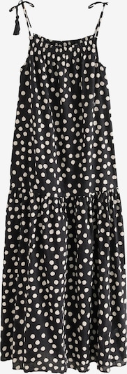Vasarinė suknelė iš Next, spalva – juoda / natūrali balta, Prekių apžvalga