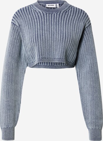 WEEKDAY Sweater 'Noelle' in Blue: front