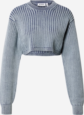 WEEKDAY - Pullover 'Noelle' em azul: frente