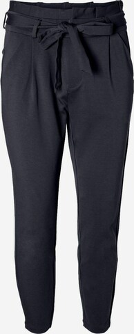 VERO MODA Slimfit Bandplooibroek 'Eva' in Blauw