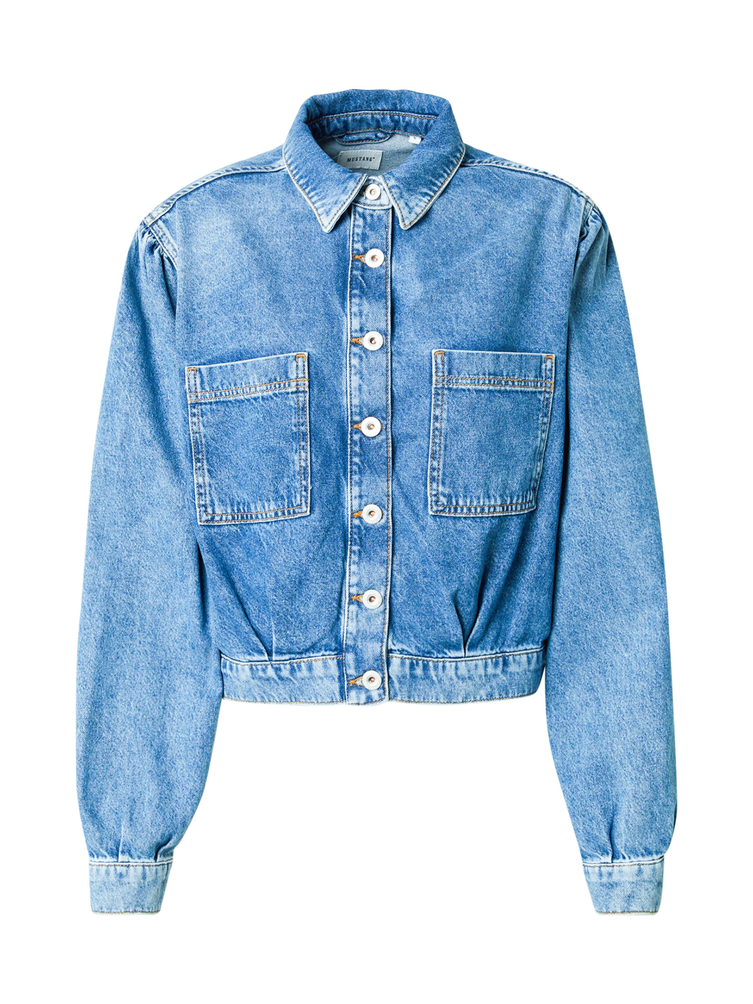 MUSTANG Jacke 'Marietta' in Blau: Vorderseite