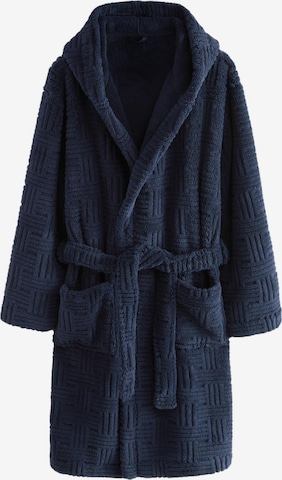 NextDugi kupaći ogrtač - plava boja: prednji dio