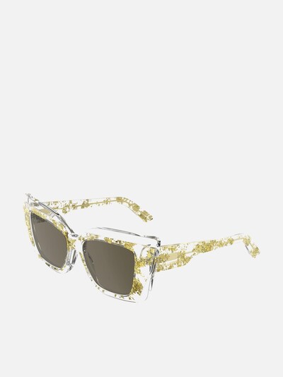 Karl Lagerfeld Sunglasses in 53 in Transparent, Item view
