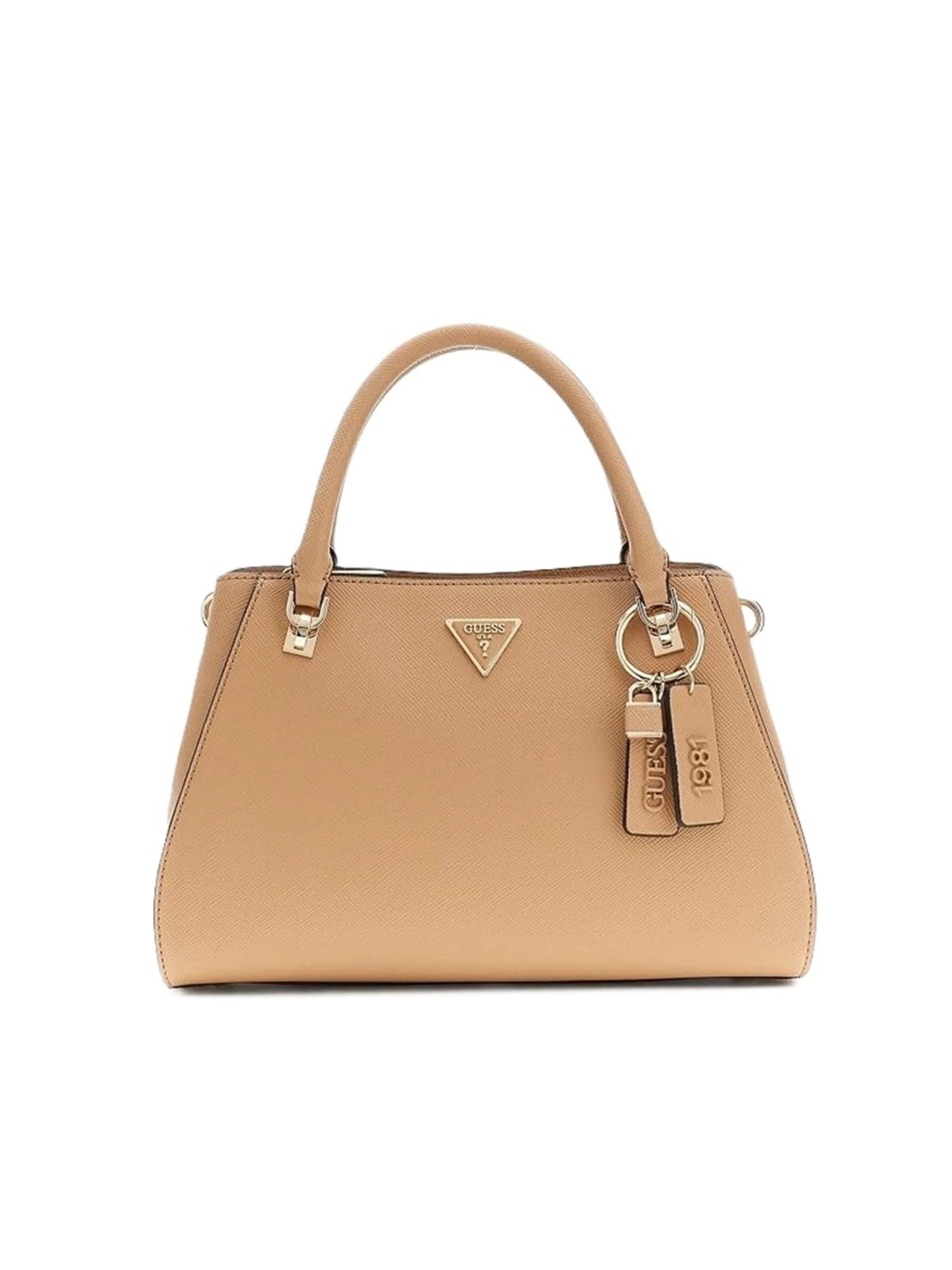 GUESS Shoulder Bag 'ZG967207' in Beige: front