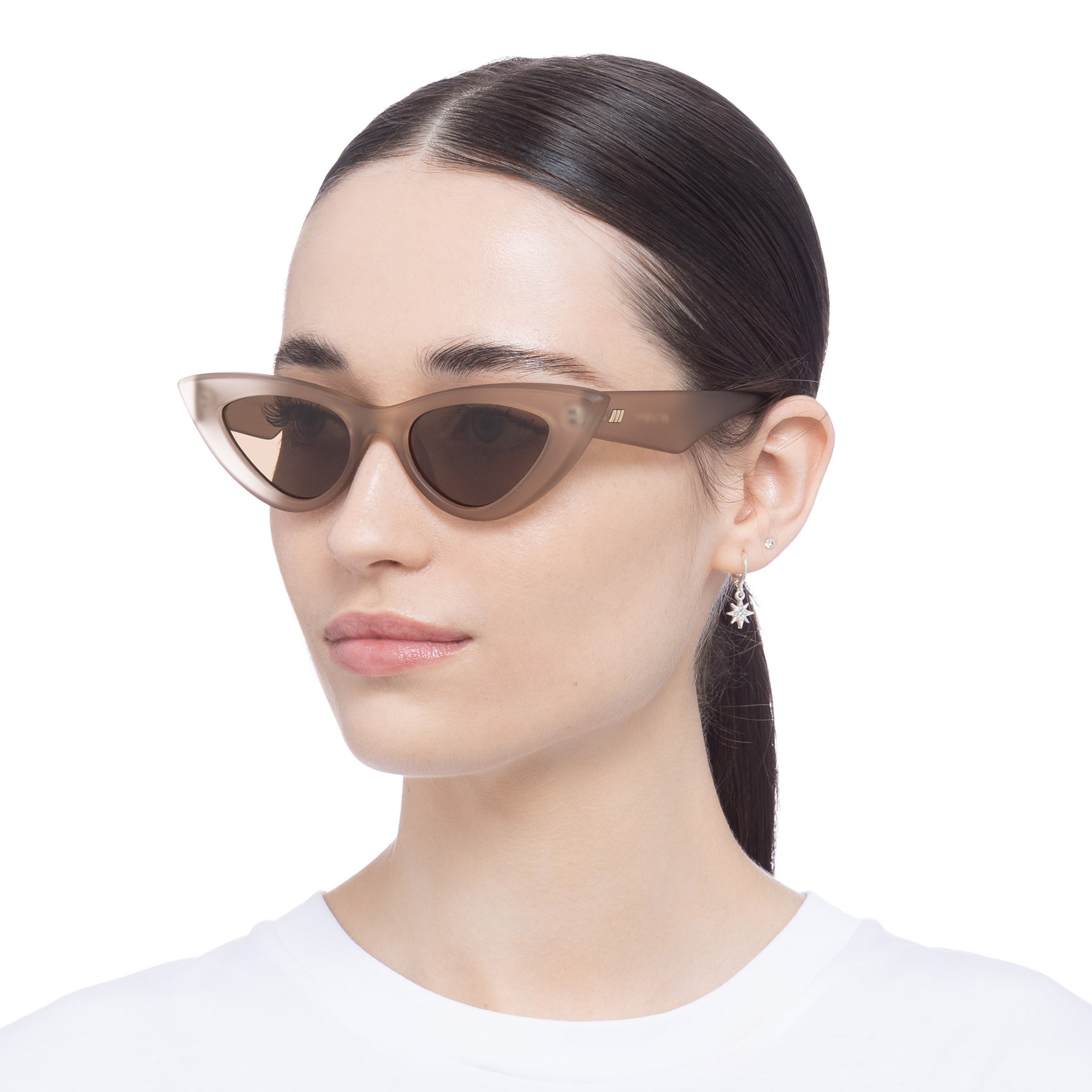 LE SPECS Sunglasses 'Hypnosis' in Beige