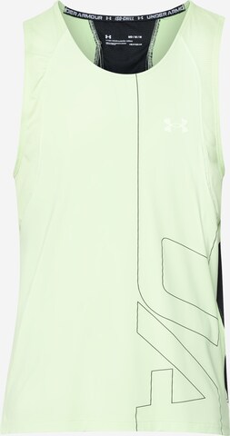 UNDER ARMOUR Funktionsshirt  'Iso Chill' in Grün: predná strana