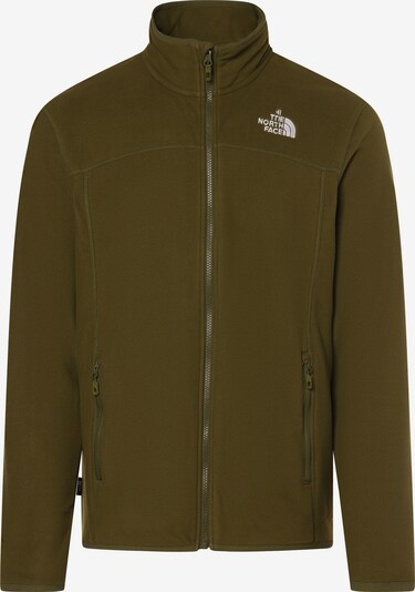 THE NORTH FACE Fleece Jacket in Olive / White, Item view