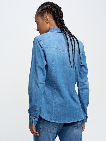 BIG STAR Blouse 'NORRA' in Blauw