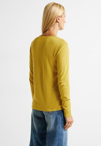 Pull-over CECIL en jaune