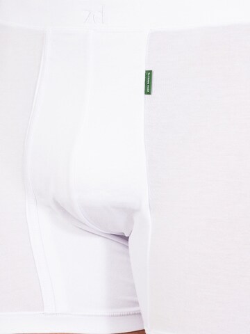 zd ZERO DEFECTS - Calzoncillo boxer 'Helios fly front boxer' en blanco