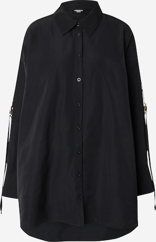 Hoermanseder Shirt Dress in Black: front
