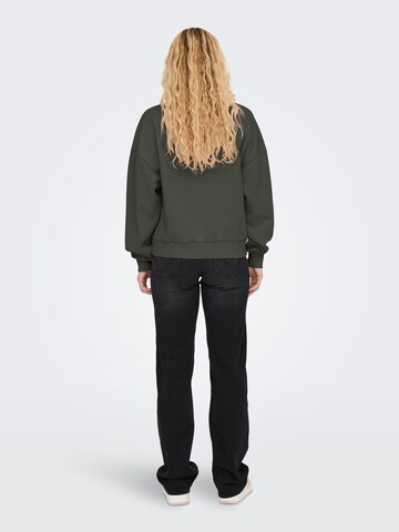 ONLY Sweatshirt 'ONLPenelope' in Grün