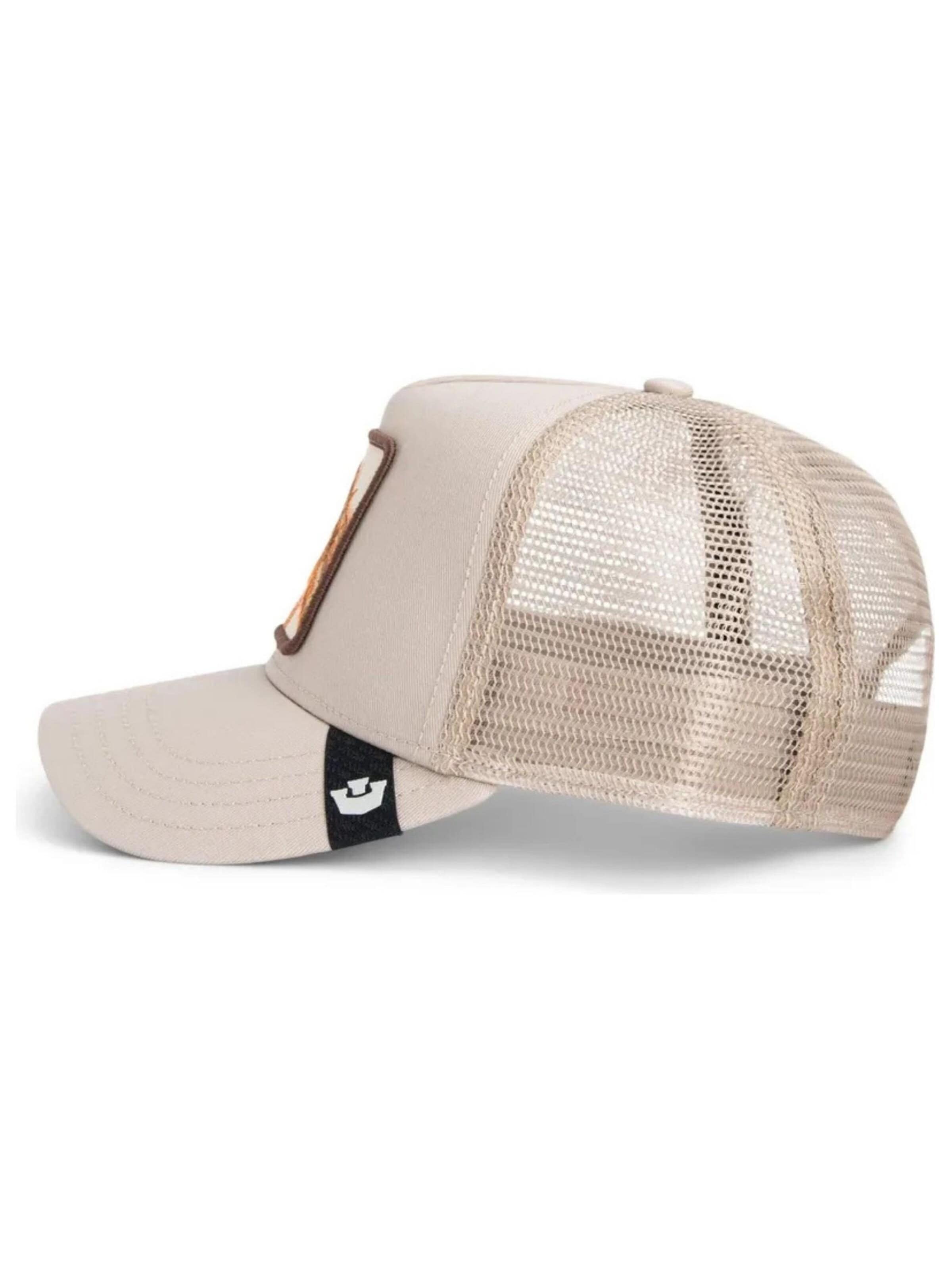 GOORIN Bros. Hætte 'Gorra goorin bros beige lagarto the outlaw lizzard trucker cap' i beige