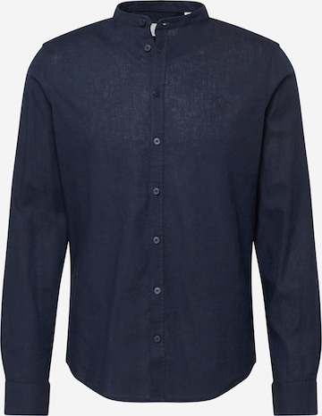 Casual Friday Slim fit Overhemd 'Anton' in Blauw: voorkant