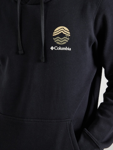 COLUMBIA Sportsweatshirt 'Trek' in Zwart