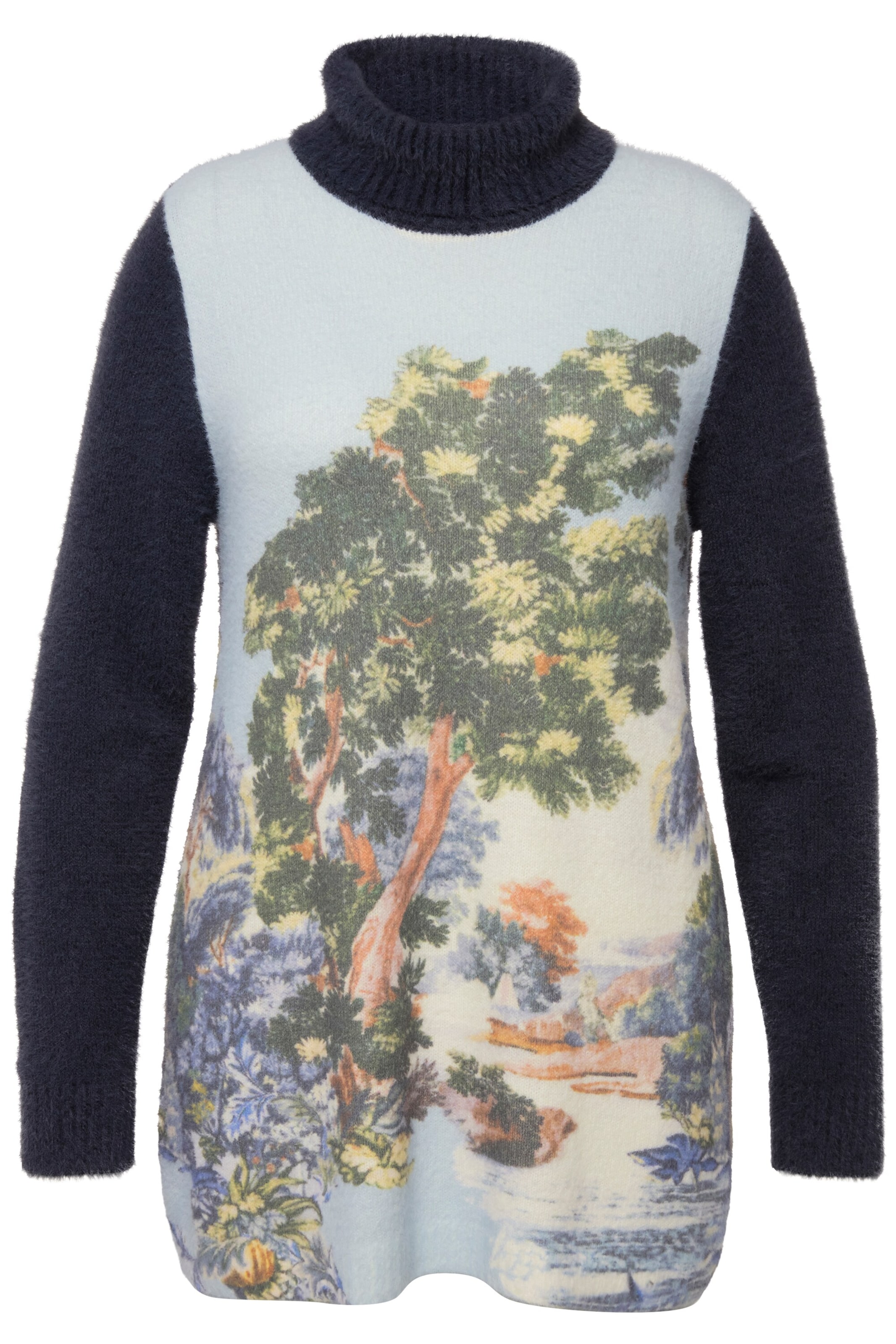 Ulla Popken Pullover in Blau: Vorderseite