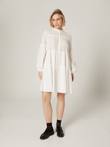 Guido Maria Kretschmer Women Shirt Dress 'Aurelia' in White: front