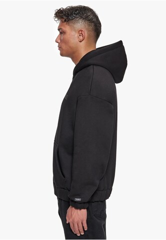 Dropsize Zip-Up Hoodie in Black