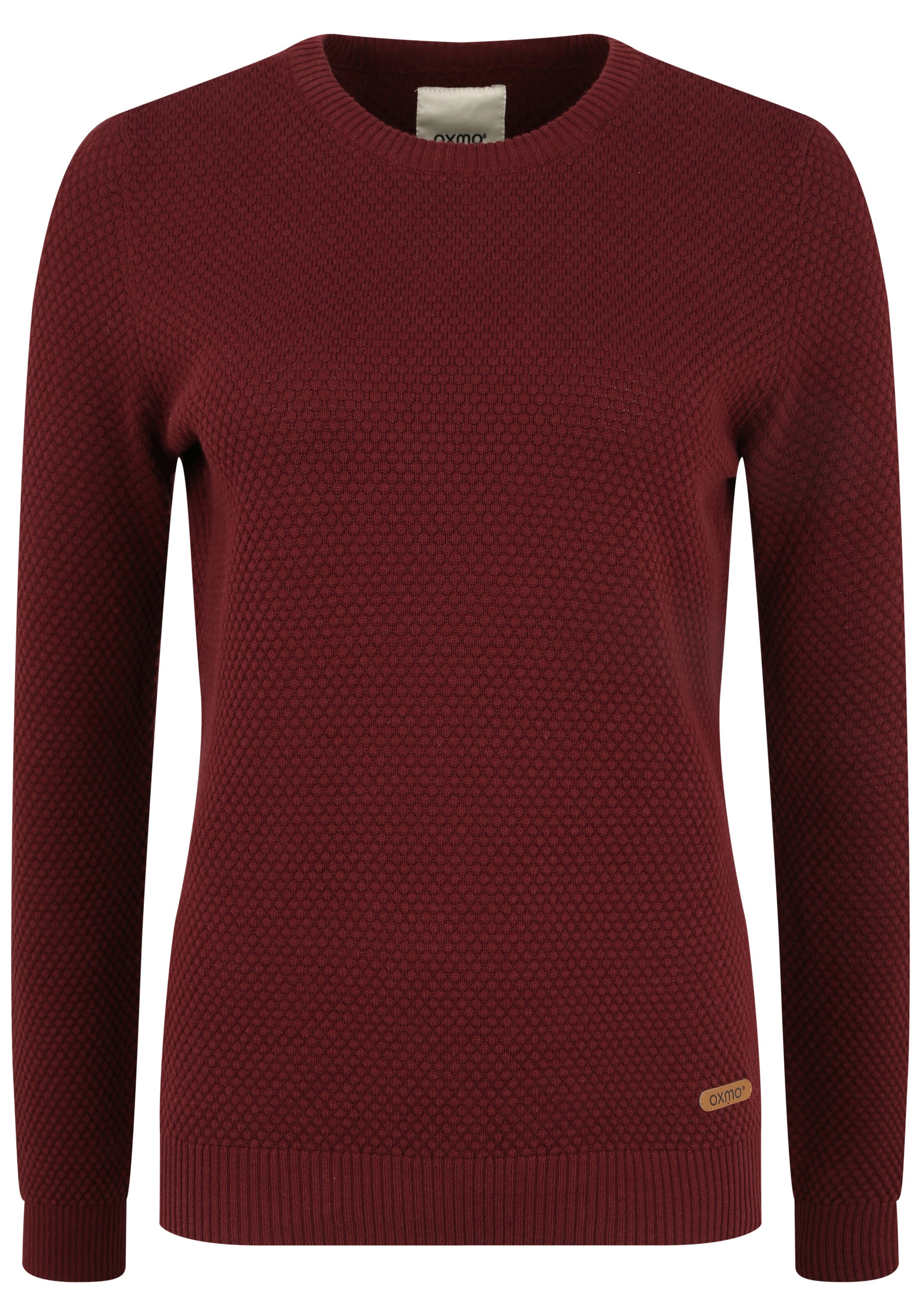 Oxmo Pullover 'Sarah' in Rot: Vorderseite