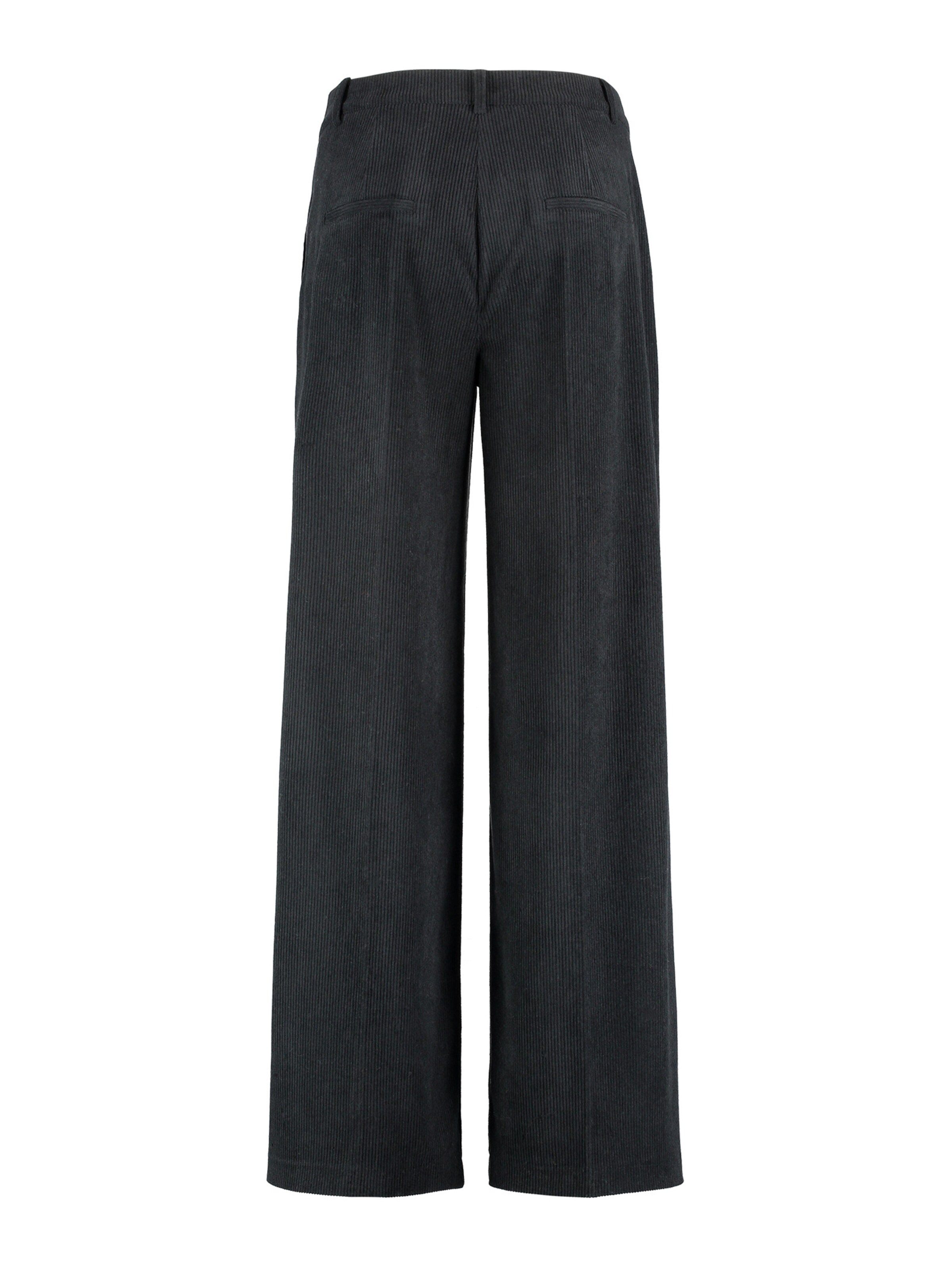 TAIFUN Свободный крой Плиссированные брюки в Черный