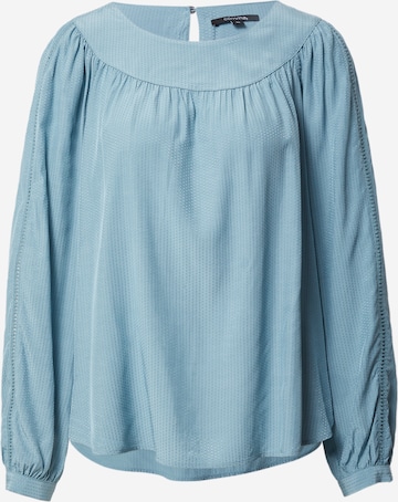 COMMA Blouse in Blauw: voorkant