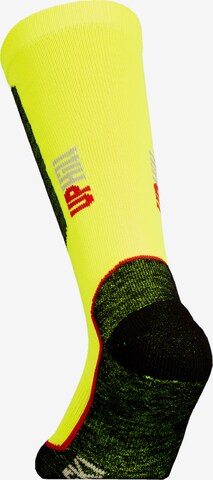 UphillSport Athletic Socks 'HALLA' in Yellow