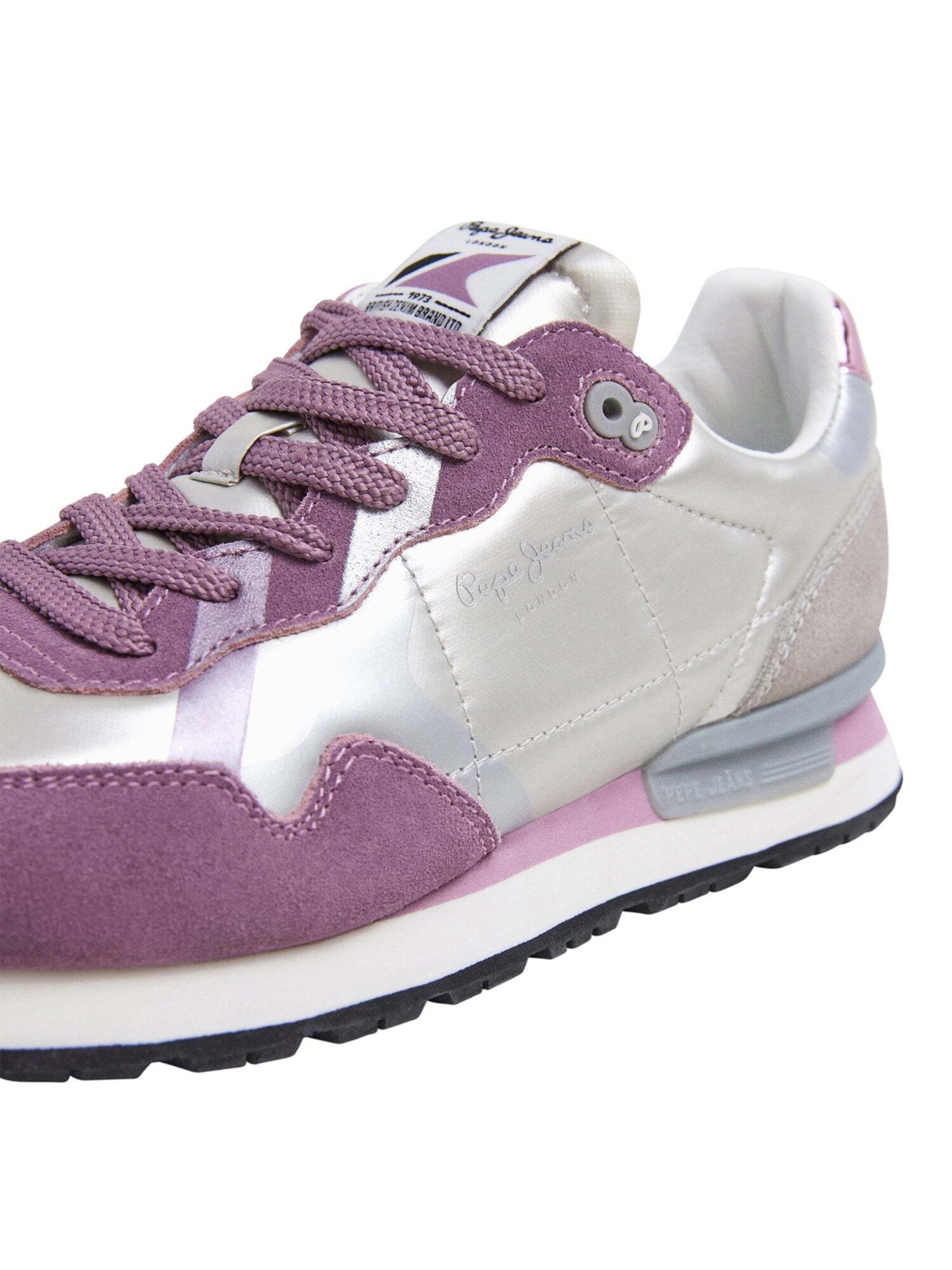 Baskets basses Pepe Jeans en violet