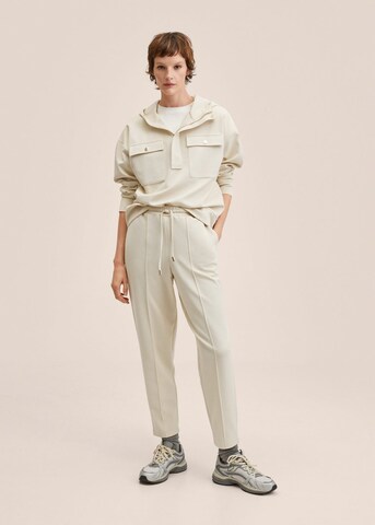 MANGO Regular Hose 'Florida2' in Beige