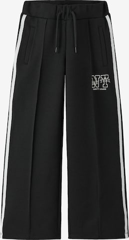Pantalon 'NKFNapes' NAME IT en noir : devant