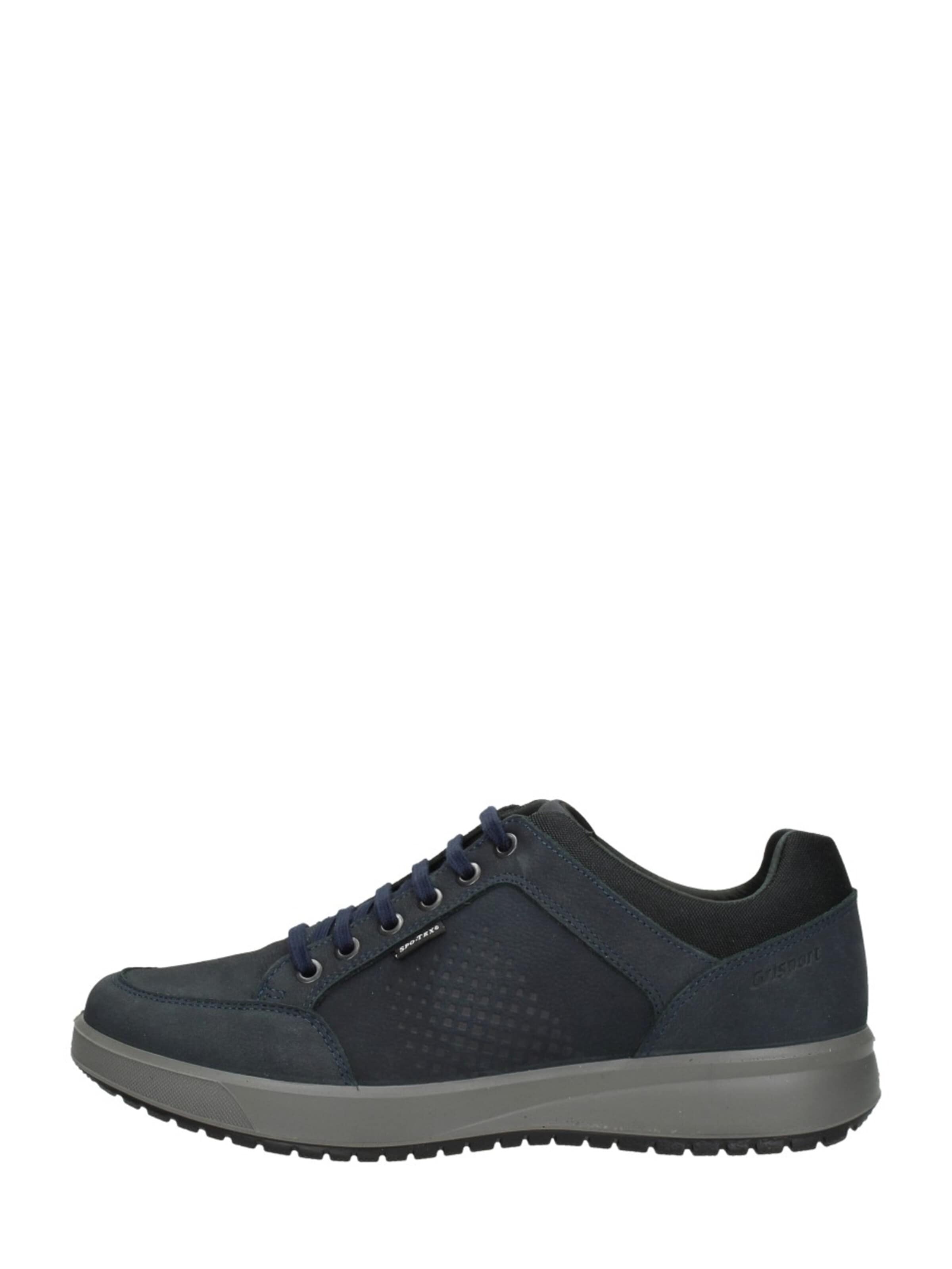 Grisport Lace-Up Boots 'Veterschoenen Laag' in Blue: front