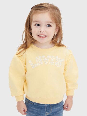 Sweat-shirt LEVI'S ® en jaune : devant