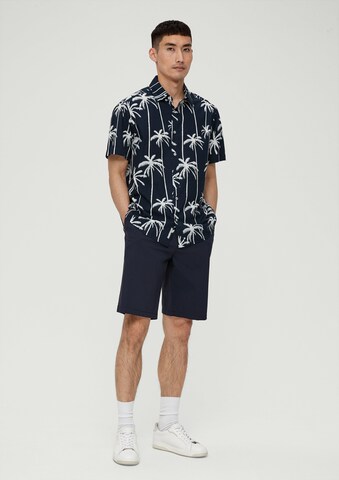 s.Oliver Regular Shorts 'Detroit' in Blau