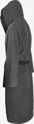 normani Long Bathrobe in Grey