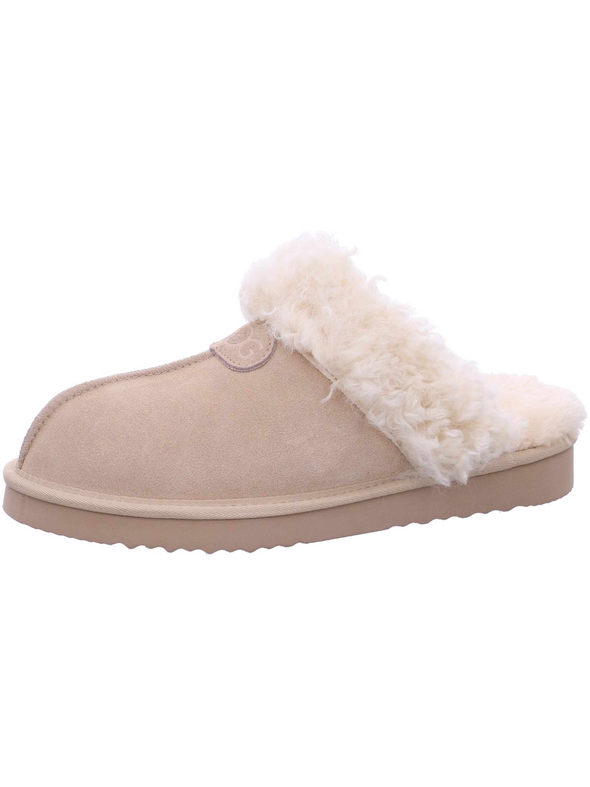 OOG Hausschuh‌ in Beige: Vorderseite