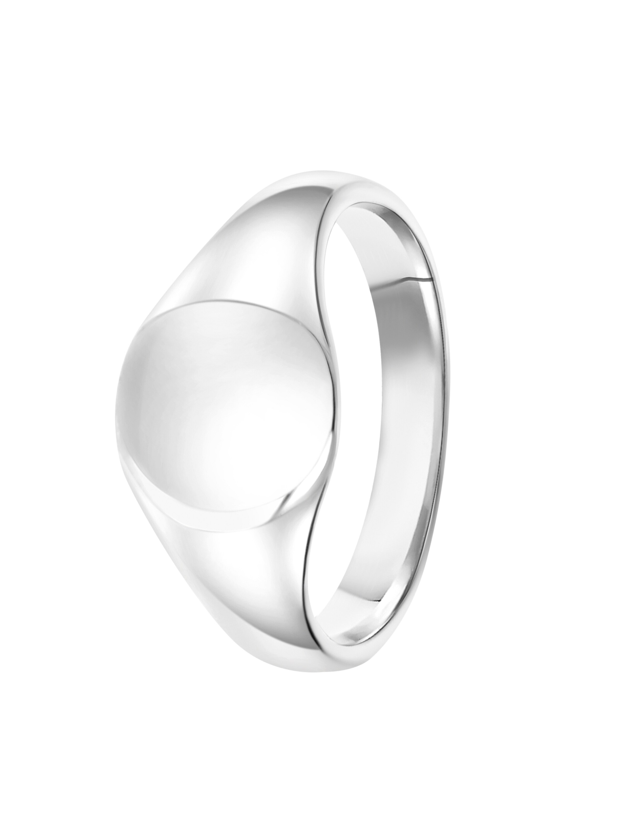 Lucardi Ring in Silber: Vorderseite