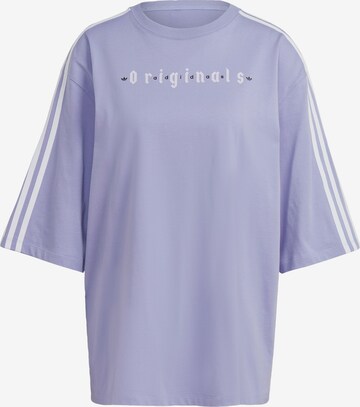 ADIDAS ORIGINALS Shirt in Lila: voorkant