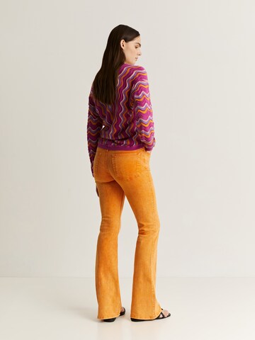 Scalpers Bootcut Jeans in Oranje