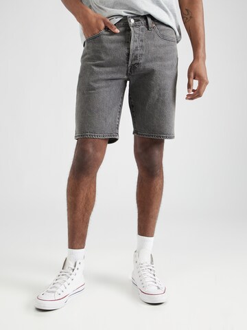 LEVI'S ® Regular Jeans '501 Original Short' i grå: framsida