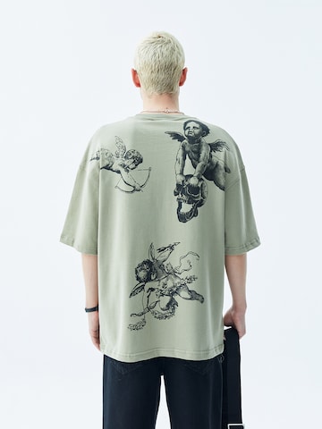 Tricou de la VAMOS CLO pe verde