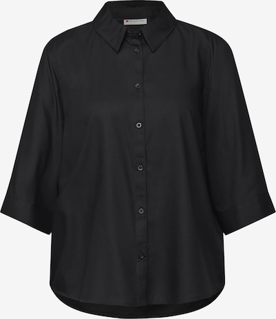 STREET ONE Bluse in schwarz, Produktansicht