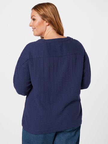 Zizzi Blouse 'MAMARA' in Blue