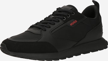HUGO Низкие кроссовки 'Icelin' в Черный: спереди